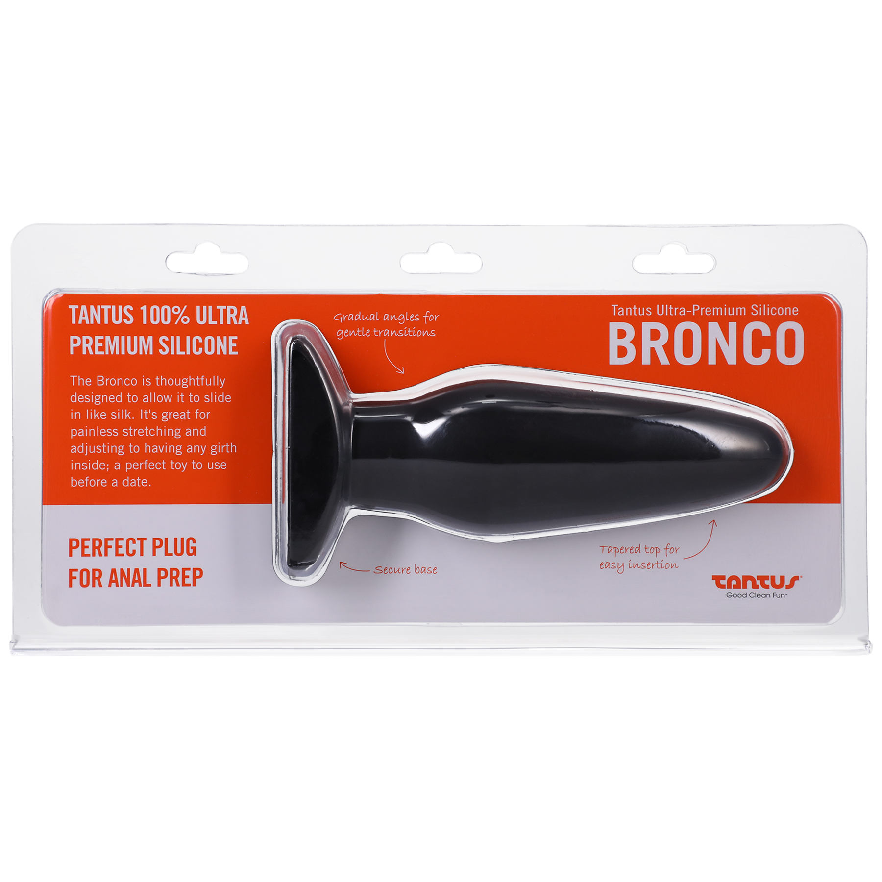 Silicone Bronco Silicone Butt Plug