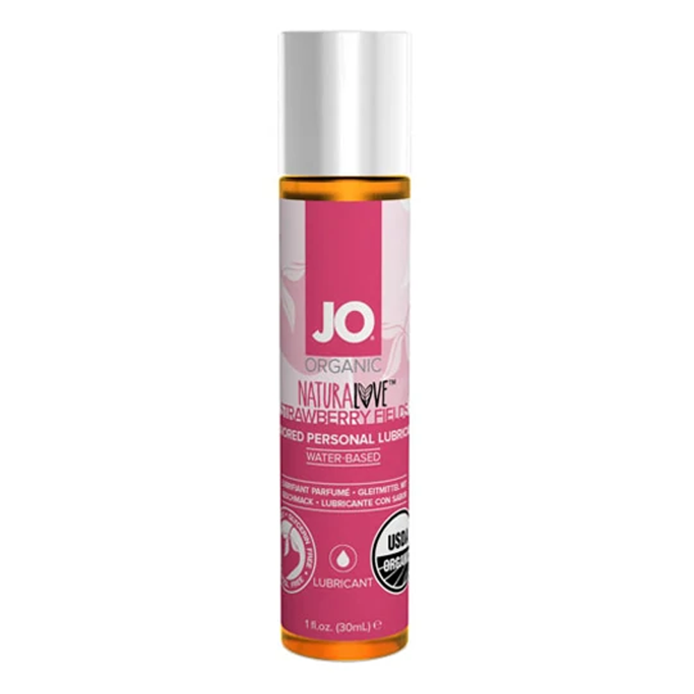 JO NATURALOVE Organic Strawberry Lubricant 1oz