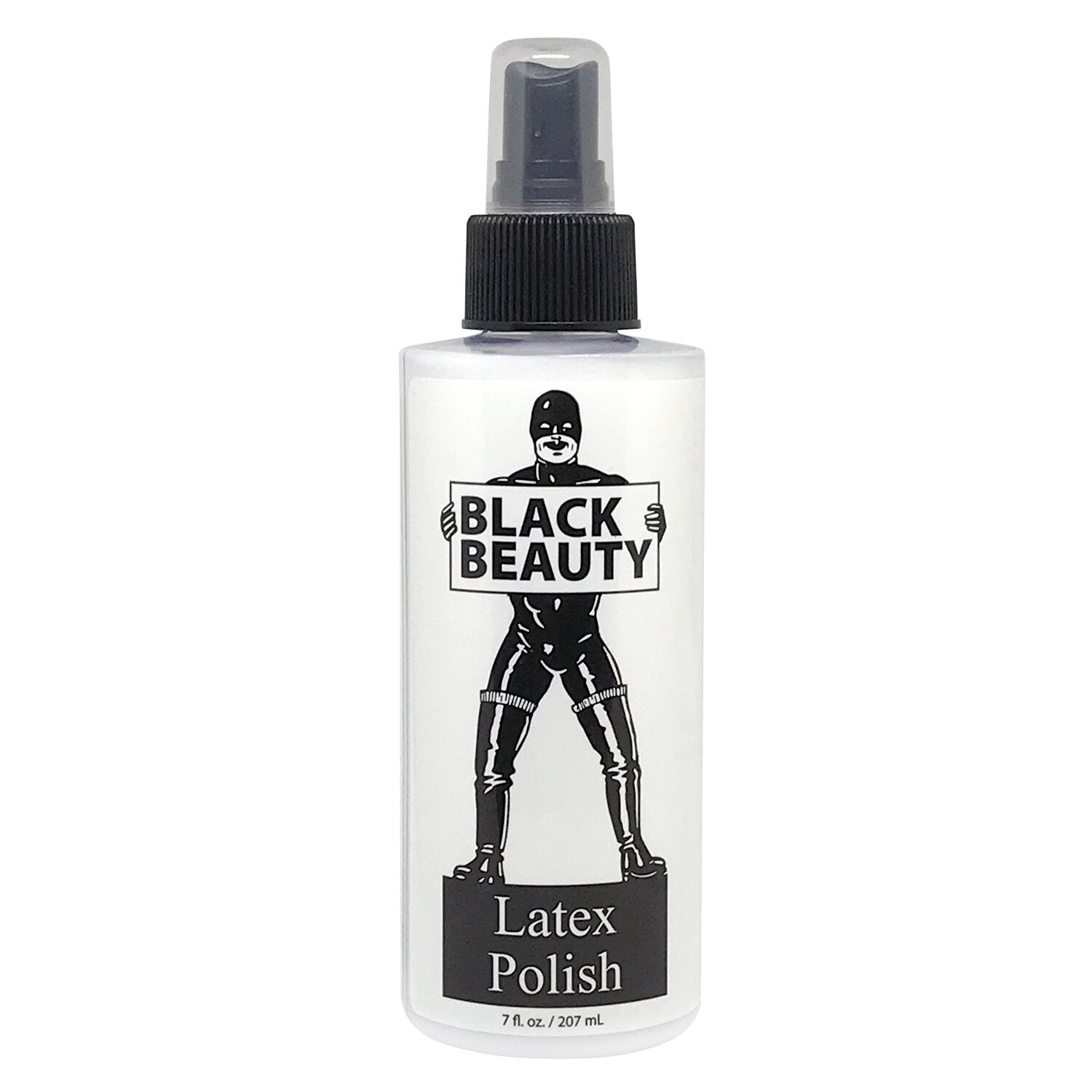 Black Beauty Latex Polish Spray Bottle - 7 oz