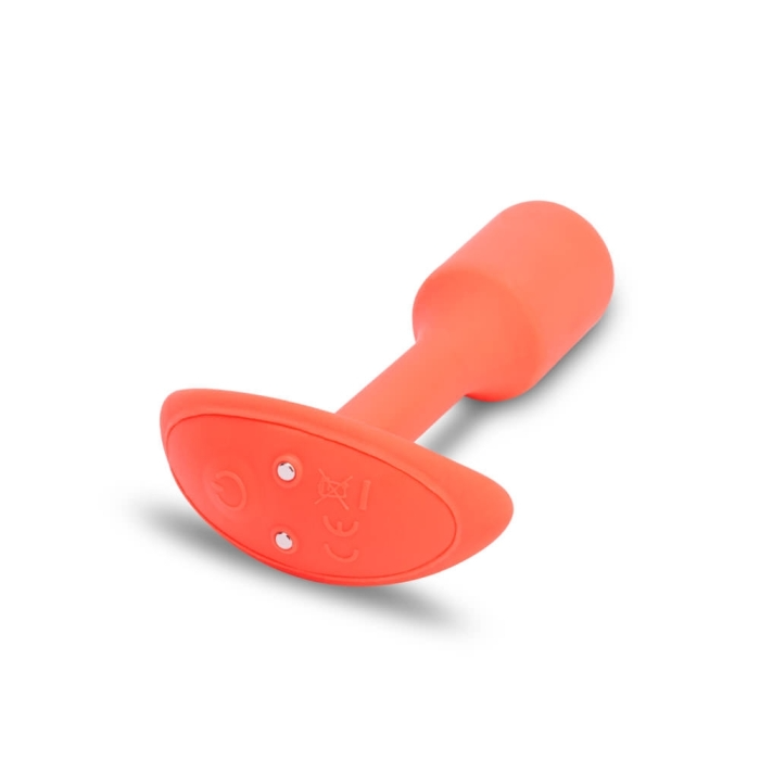 VIBRATING SNUG PLUG | S | ORANGE