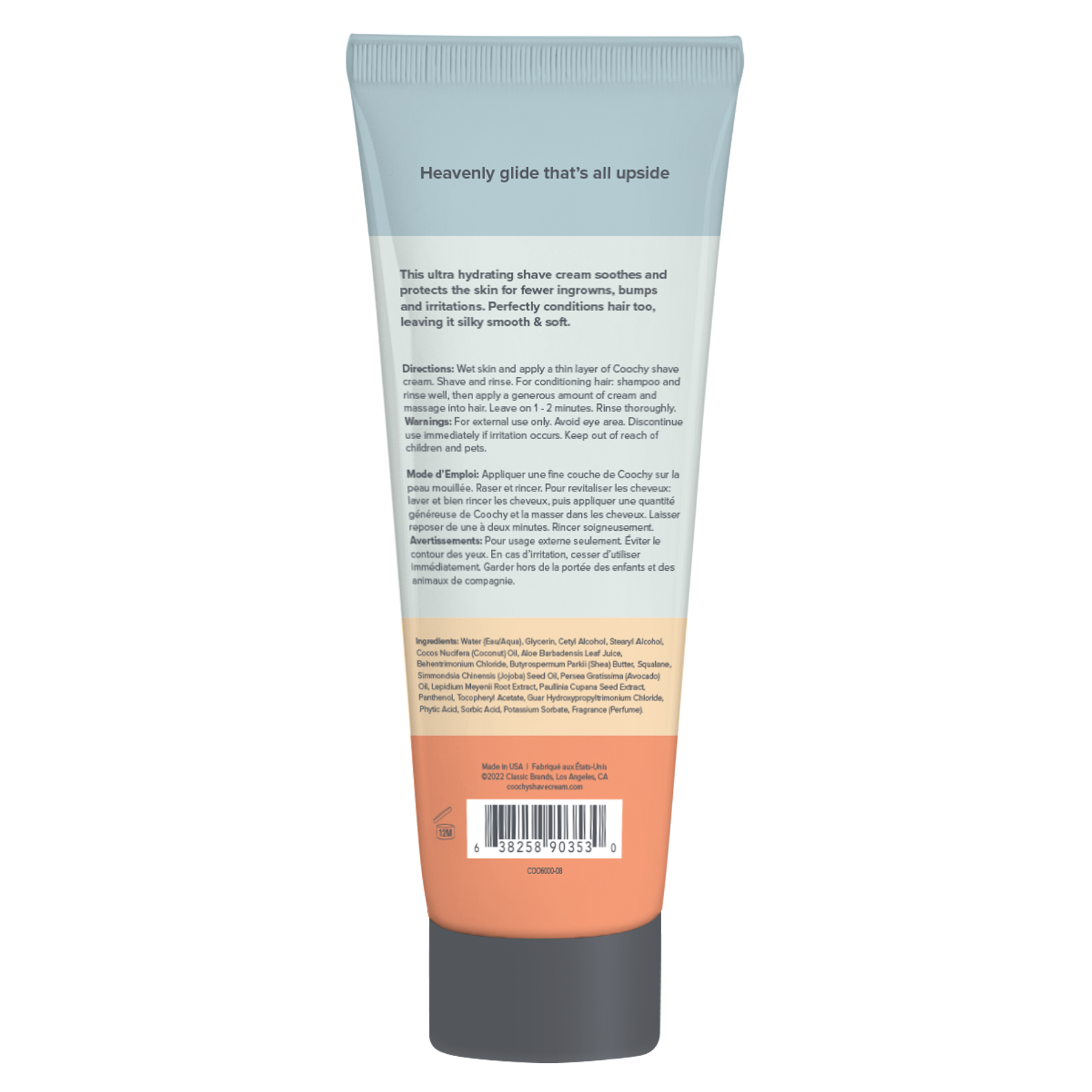 Ultra Hydrating Mango Coconut  Shave Cream 8.5oz