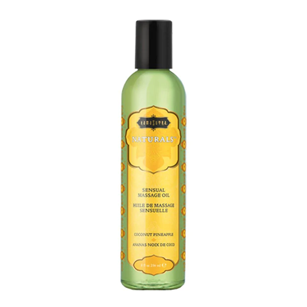 Naturals Massage Oil Coconut Pineapple (8oz)