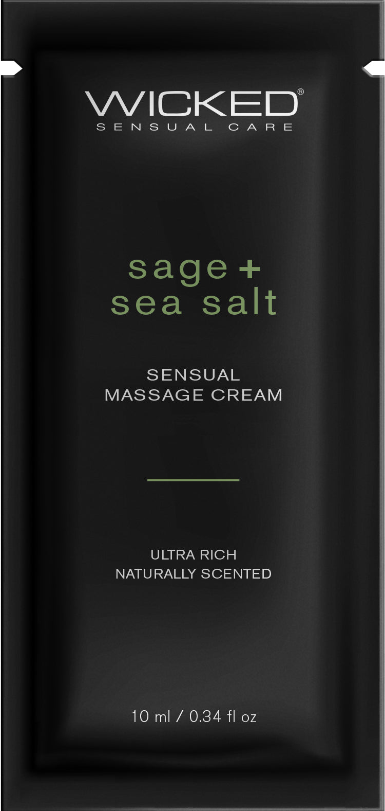 Sage + Sea Salt Massage Cream .34oz